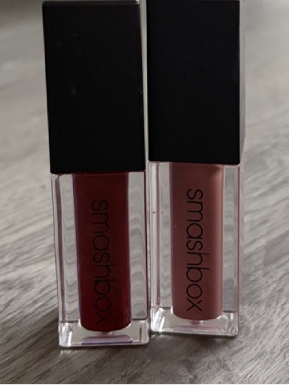 Smashbox Liquid Lipstick Duo - Deep Red & Soft Pink Stepping Out & Disorderly